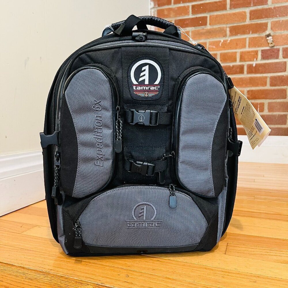 BRAND NEW Tamrac 5586 Expedition 6X Photo Camera Lens Backpack Black Bag w TAGS